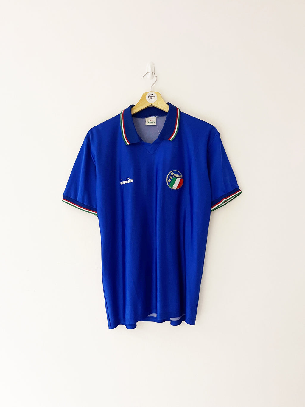 1986/90 Camiseta local de Italia (M) 9/10