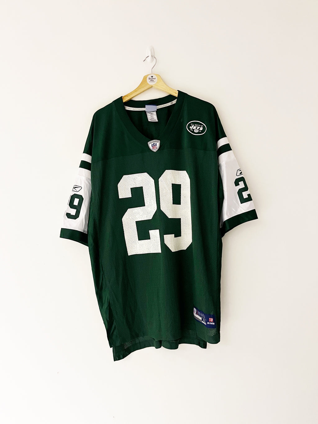 2008/09 New York Jets Home Reebok Jersey L.Washington #29 (XL) 9/10