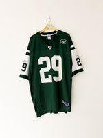 2008/09 New York Jets Home Reebok Jersey L.Washington #29 (XL) 9/10