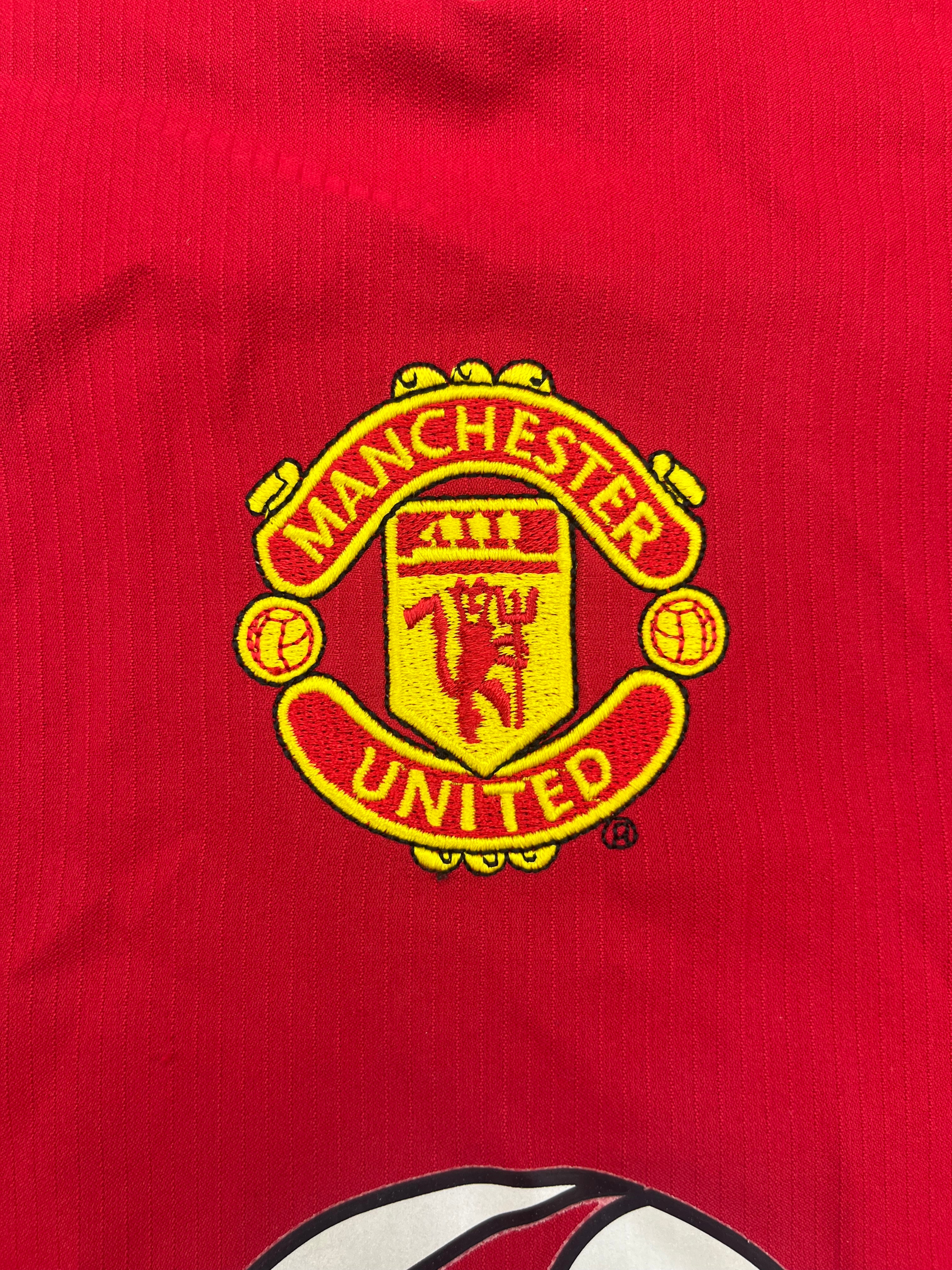2004/06 Manchester United Home Shirt (M) 9/10