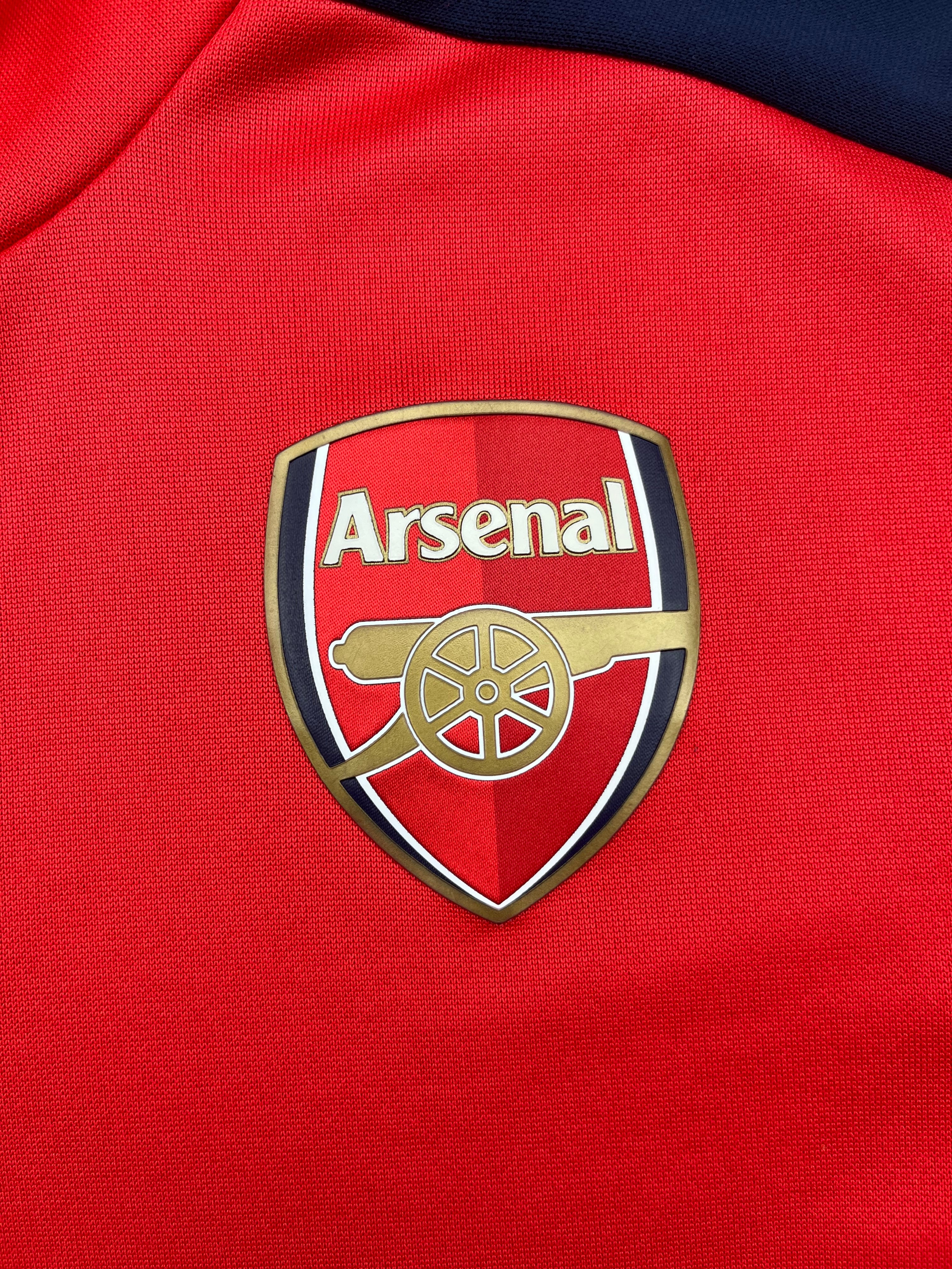 2015/16 Arsenal 1/4 Zip Training Jacket (L) 9/10