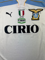 1999/00 Camiseta visitante del centenario de la Lazio (L) 8/10