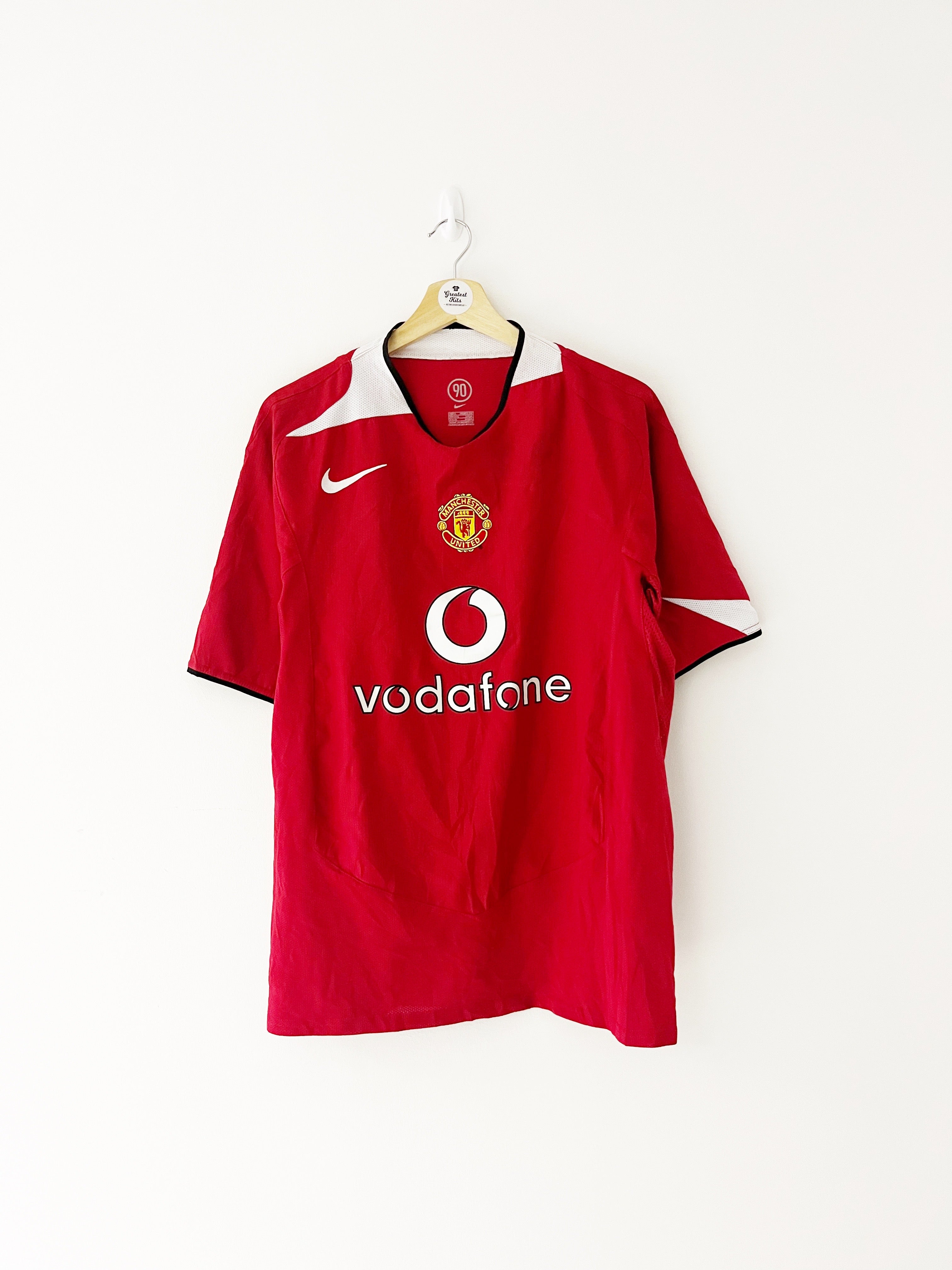 2004/06 Manchester United Home Shirt (L) 6/10