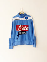 2010/11 Napoli 1/4 Zip Training Top #7 (M) 8/10