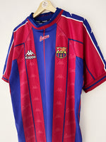 Camiseta de local del Barcelona 1997/98 (XL) 8,5/10