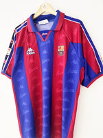 1995/97 Camiseta local del Barcelona De La Peña n.º 23 (XL) 9/10