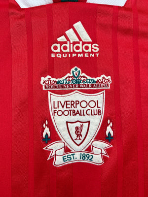 1993/95 Camiseta local del Liverpool (L) 8/10