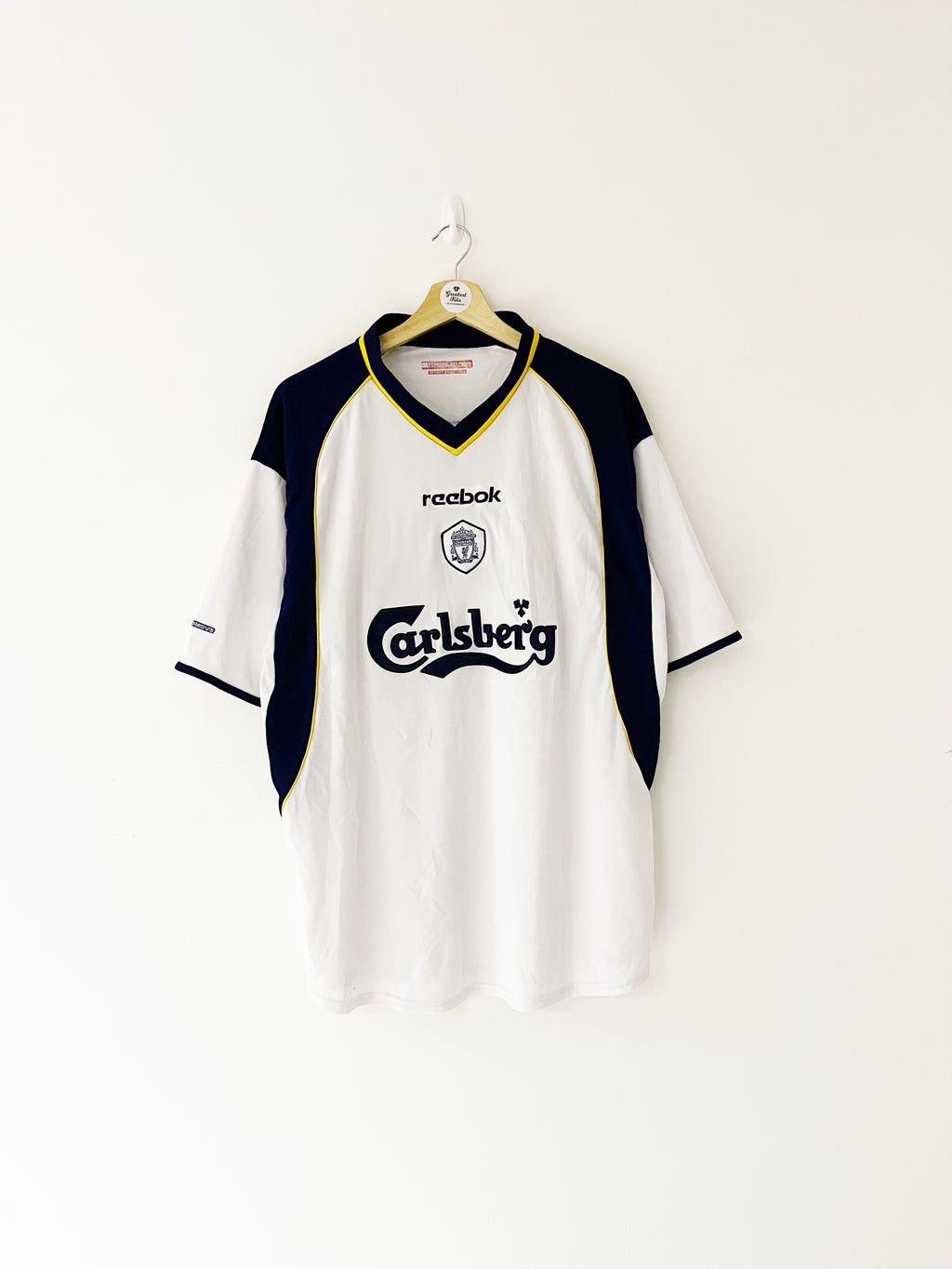 2001/02 Liverpool *Treble Detail* Away Shirt (L) 8/10
