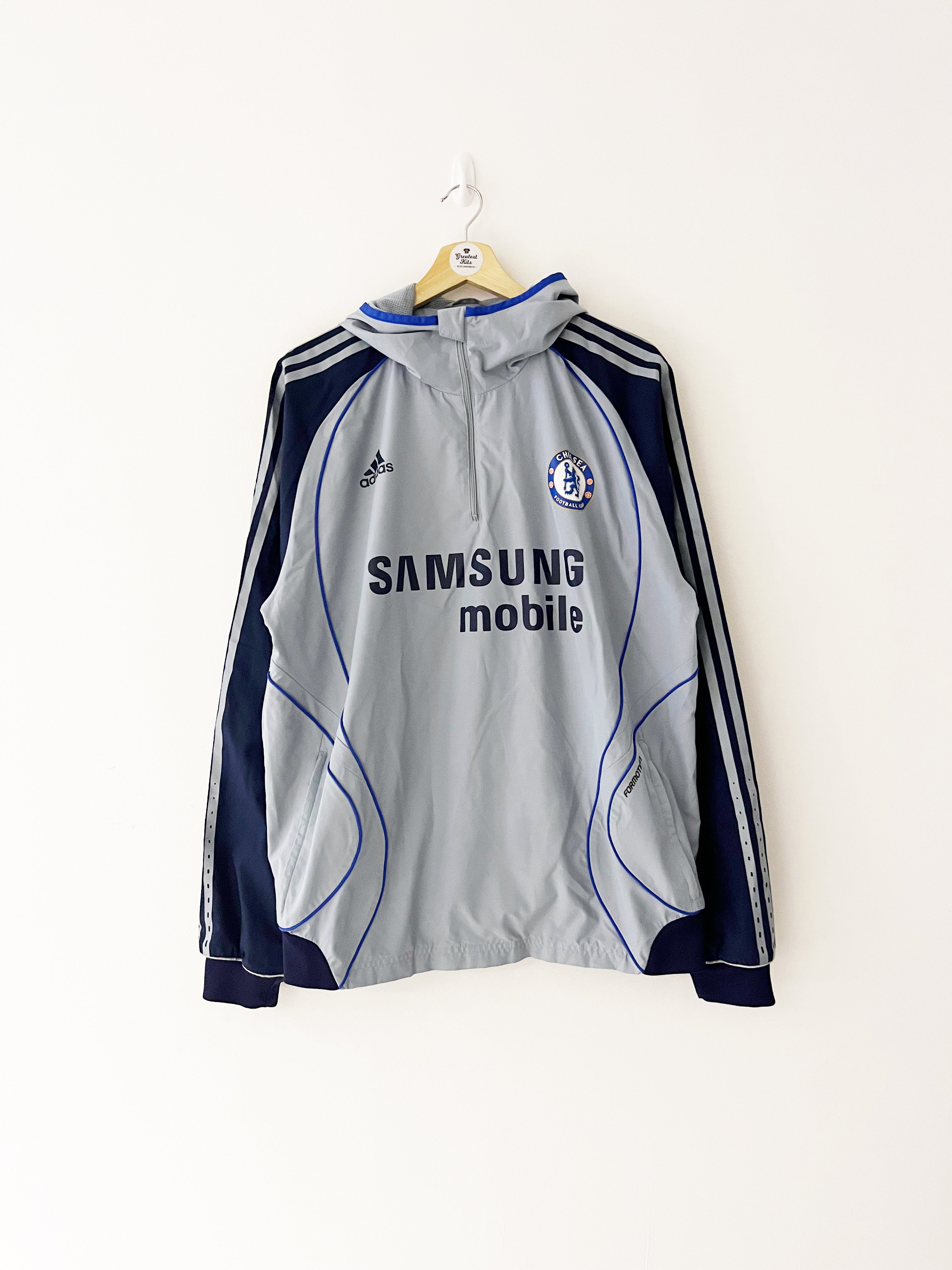 2006/08 Chelsea Formotion 1/4 Zip Training Jacket (L) 9/10