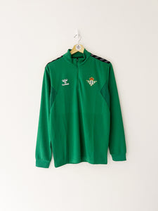 2022/23 Real Betis 1/4 Zip Training Jacket (S) 9/10