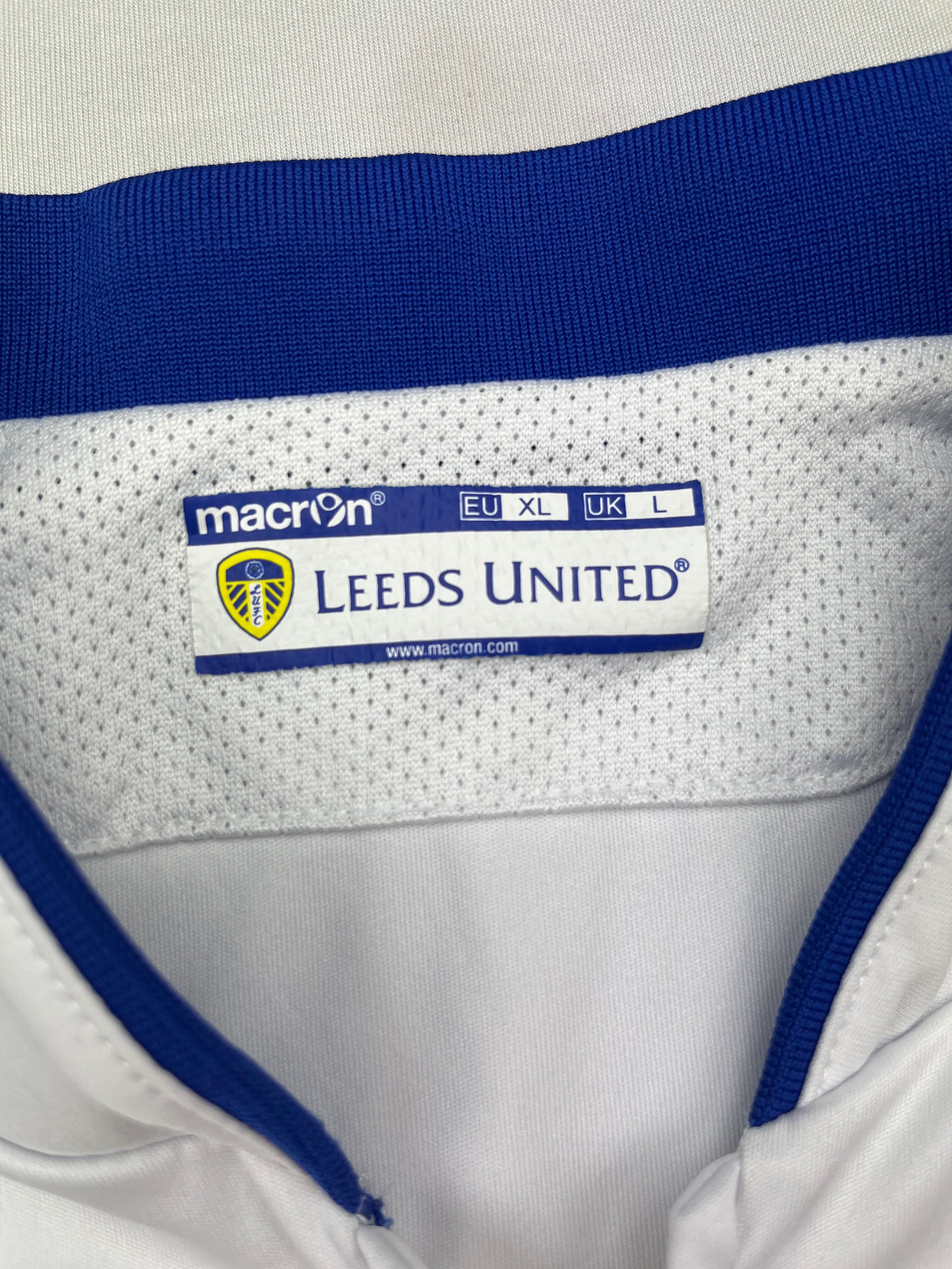 2014/15 Leeds Home Shirt (L) 9/10