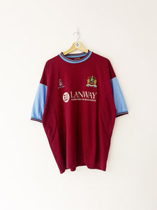 2001/02 Burnley Home Shirt (XL) 9/10