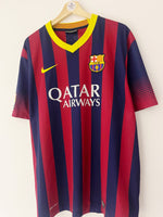 2013/14 Barcelona Home Shirt (XXL) 9/10