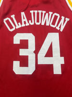 1989/95 Houston Rockets Champion Alternate Jersey Olanjuwon #34 (S) 8.5/10