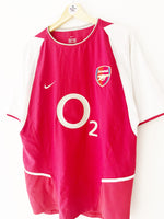 2002/04 Arsenal Home Shirt (M) 8/10