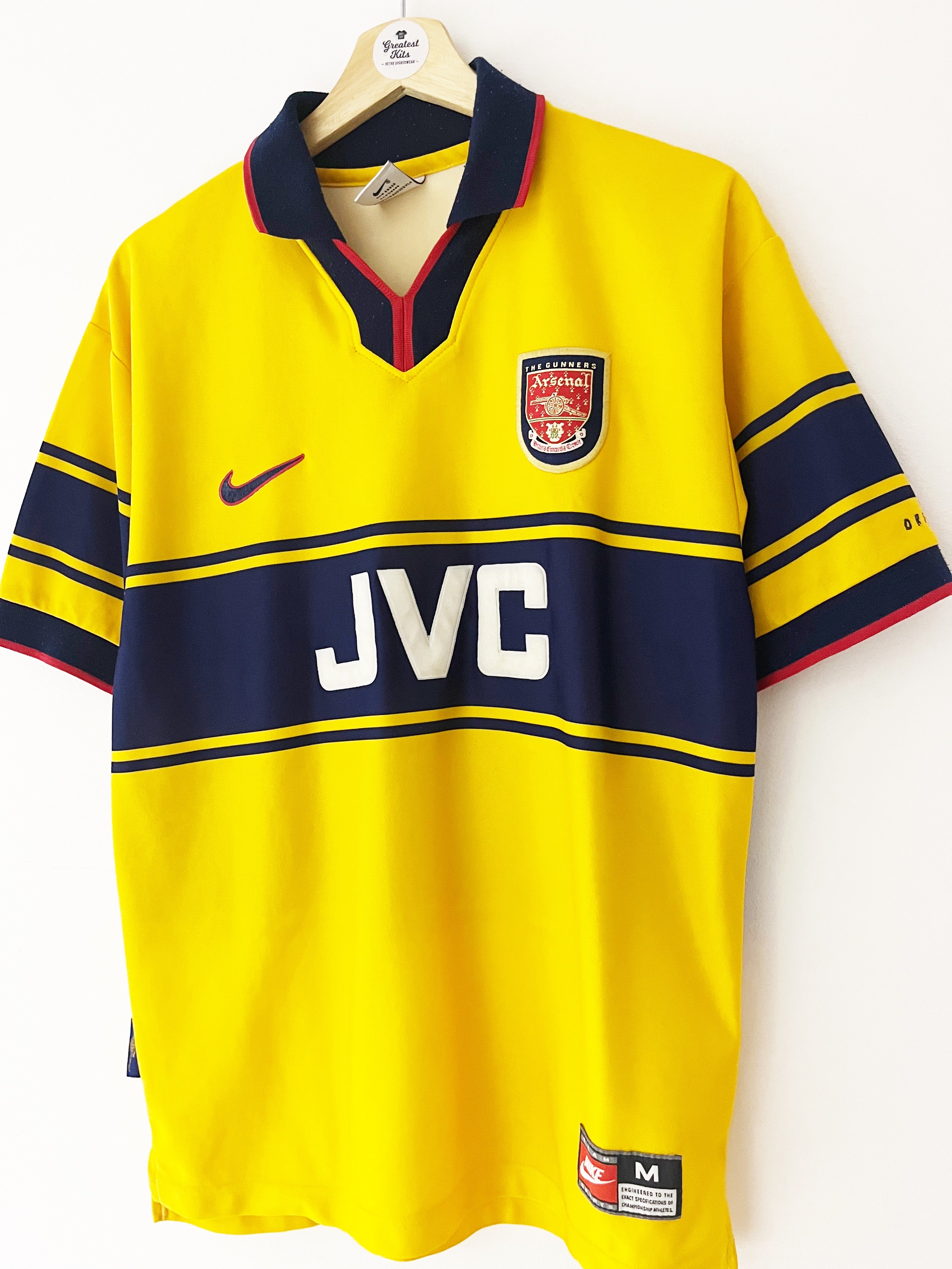 1997/99 Arsenal Away Shirt (M) 9/10