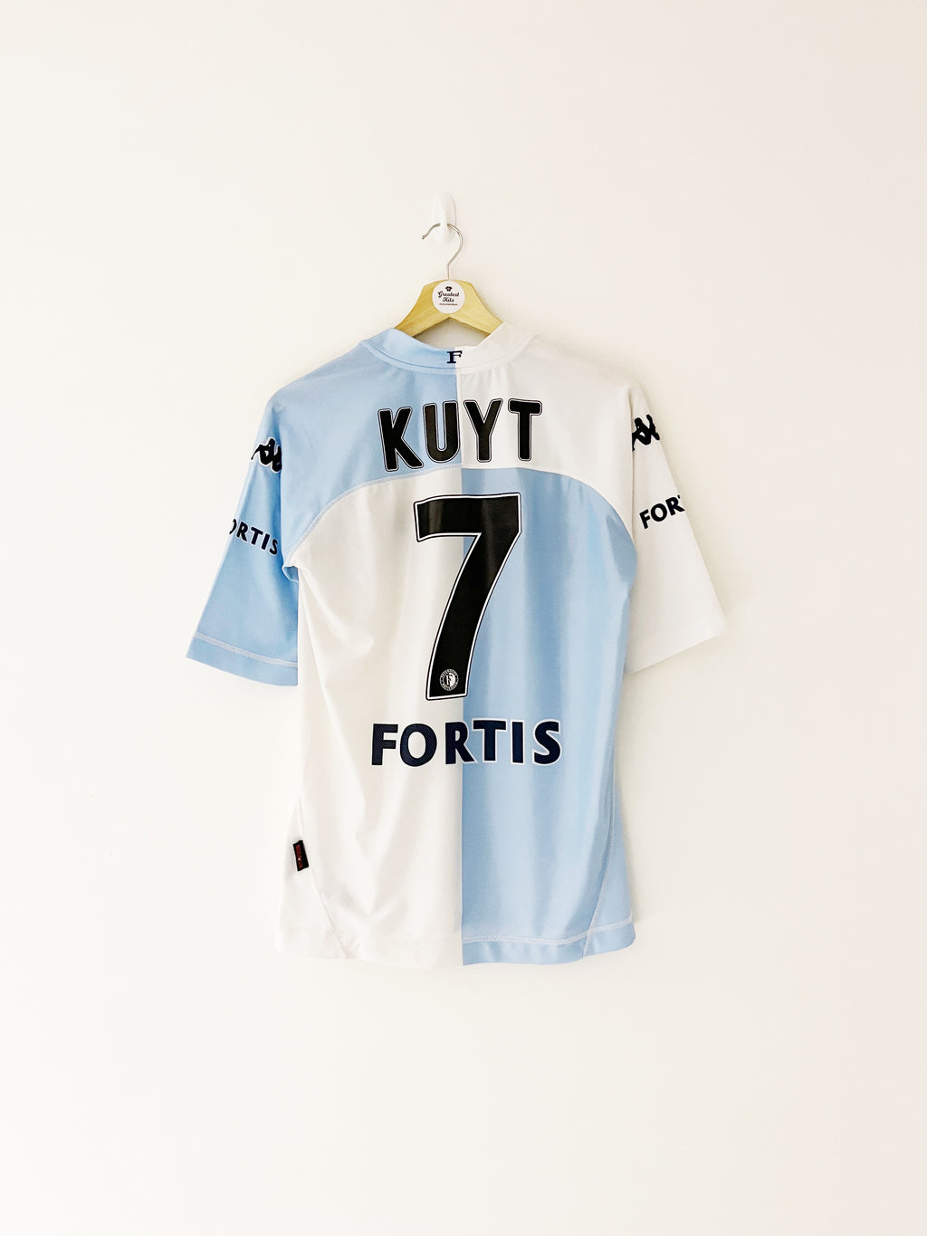 2004/05 Camiseta visitante del Feyenoord Kuyt # 7 (M) 9/10