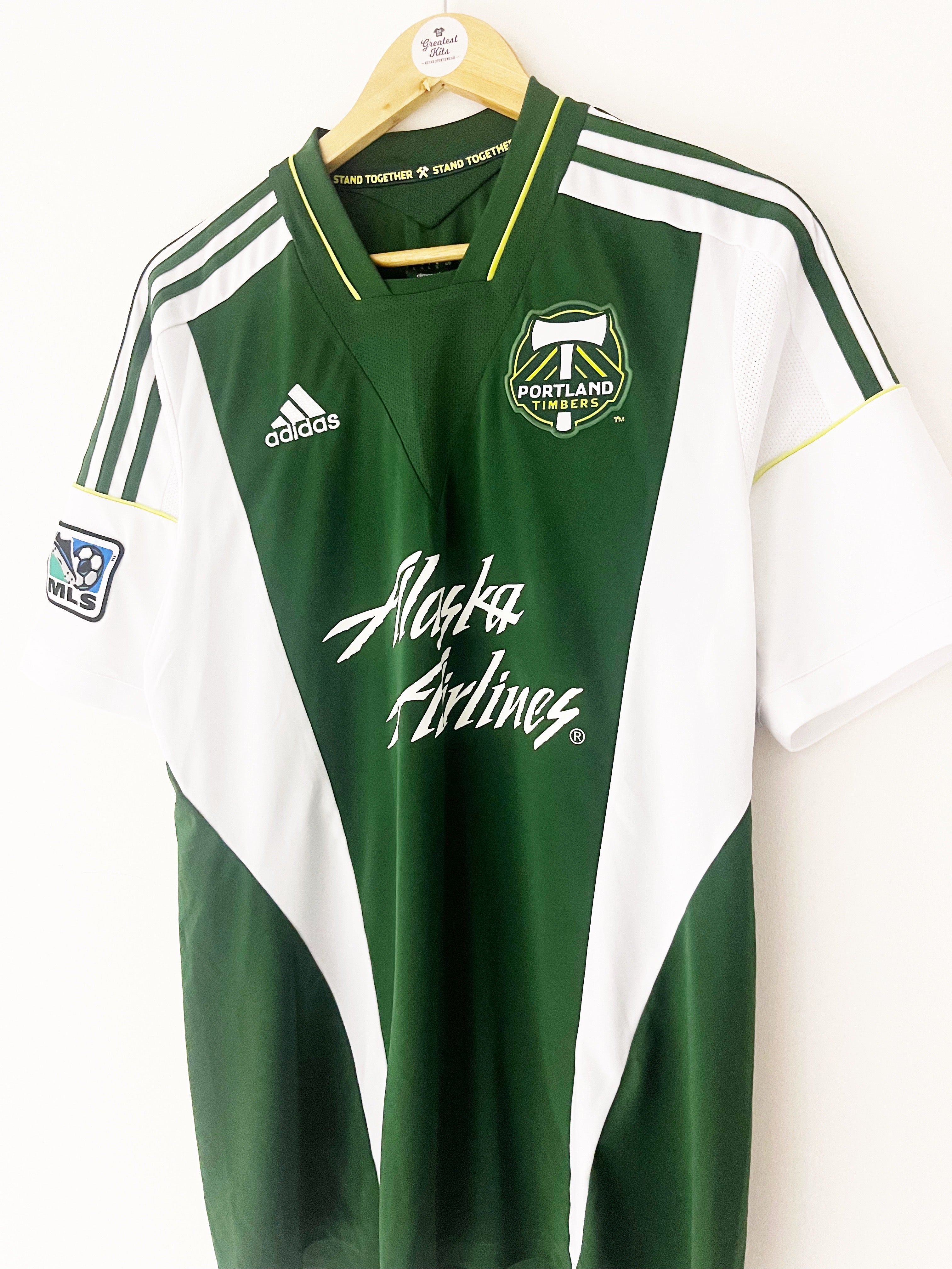 2013 Portland Timbers Home Shirt (L) 9/10