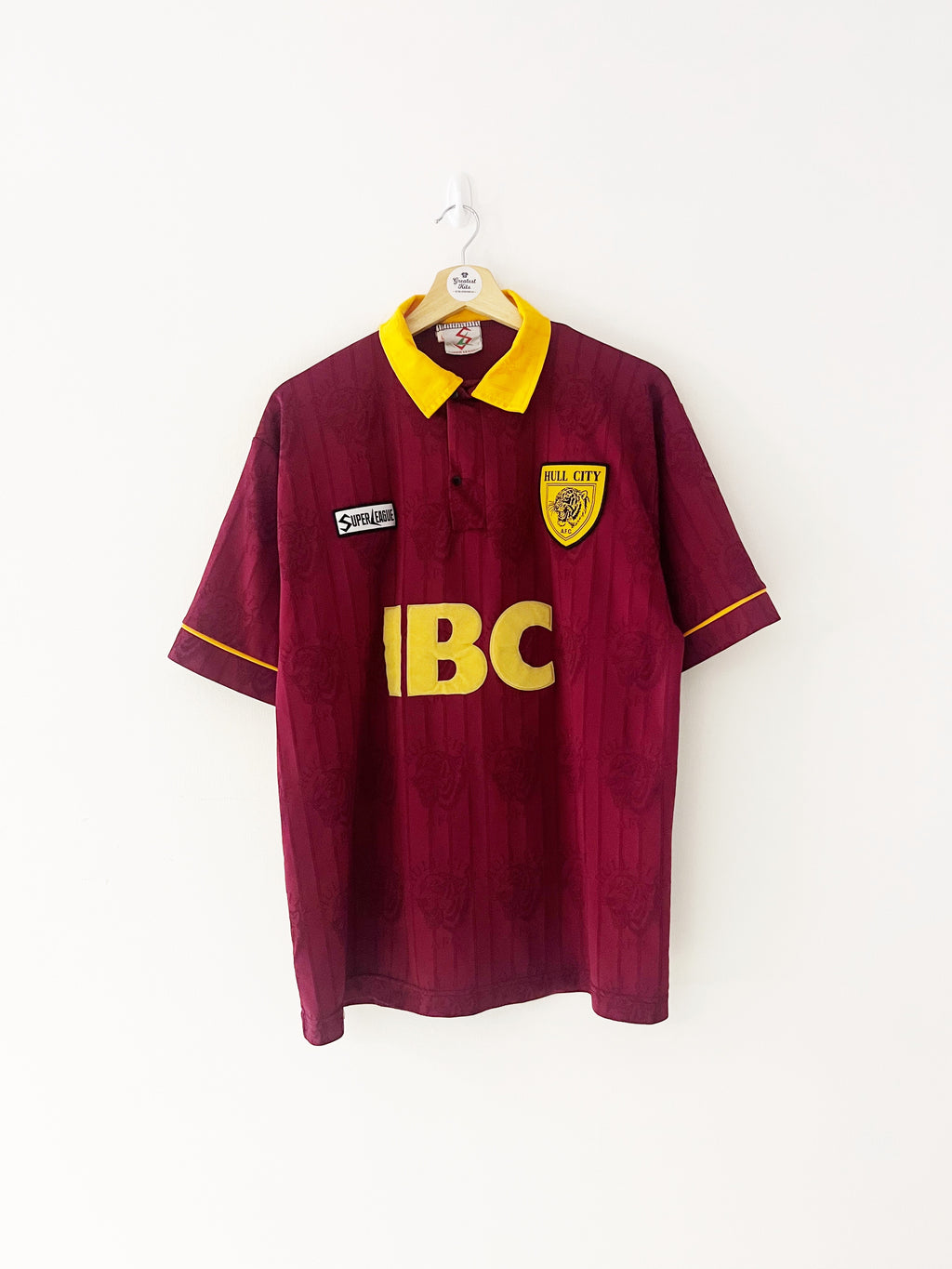 1995/96 Hull City Away Shirt (L) 8/10