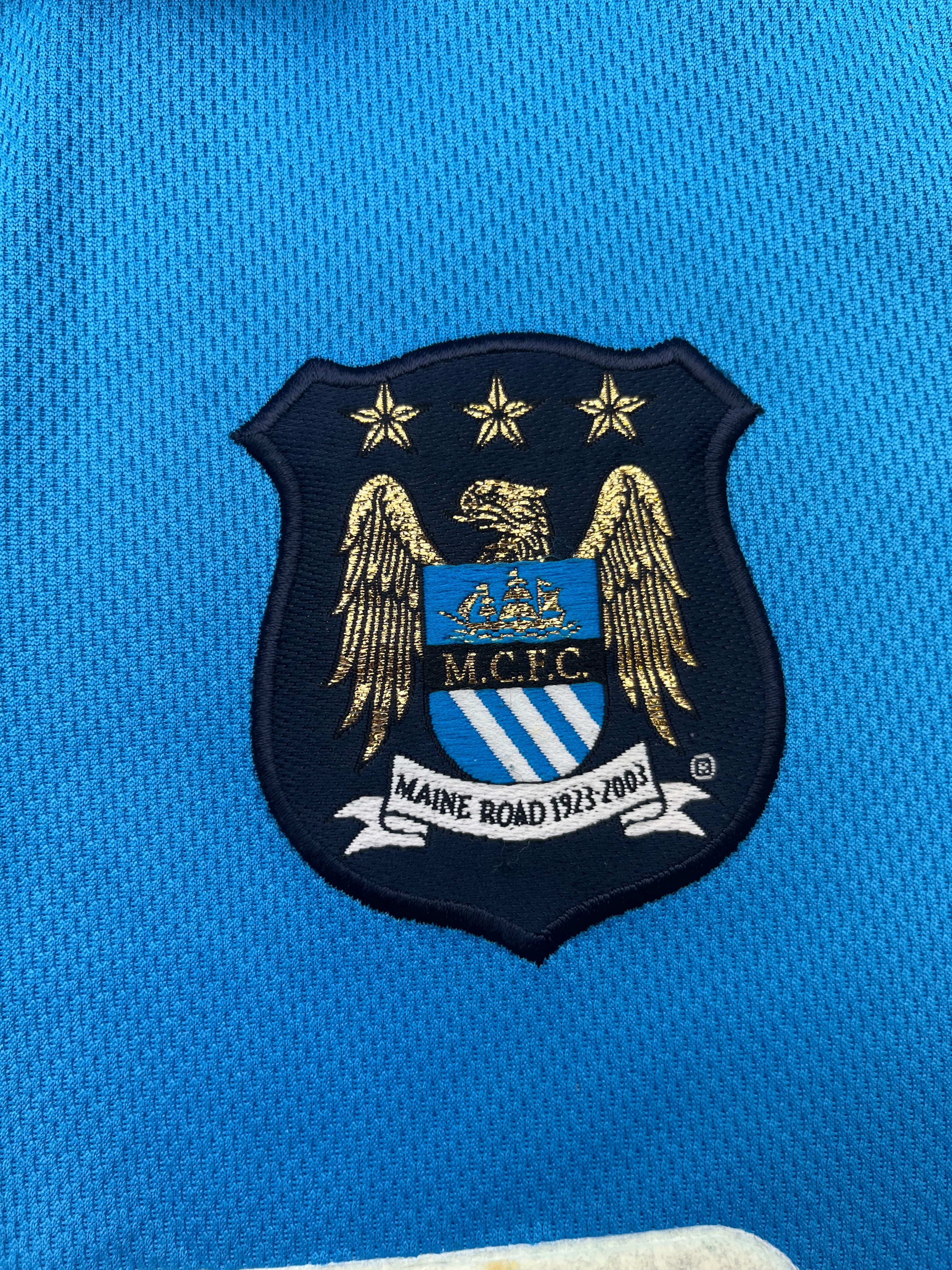 2002/03 Manchester City Home Shirt (M) 8.5/10