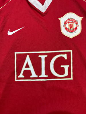 2006/07 Manchester United Home Shirt (M) 8.5/10