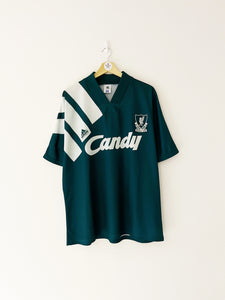 1991/92 Liverpool Away Shirt (L/XL) 7.5/10