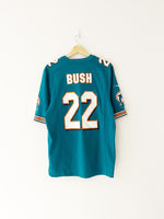 Miami Dolphins Nike Home Jersey Bush #22 (S) 9/10