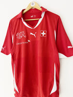 2010/12 Switzerland Home Shirt (L) 9/10