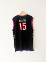 1999/04 Toronto Raptors Champion Alternate Jersey Carter #15 (XL) 9/10