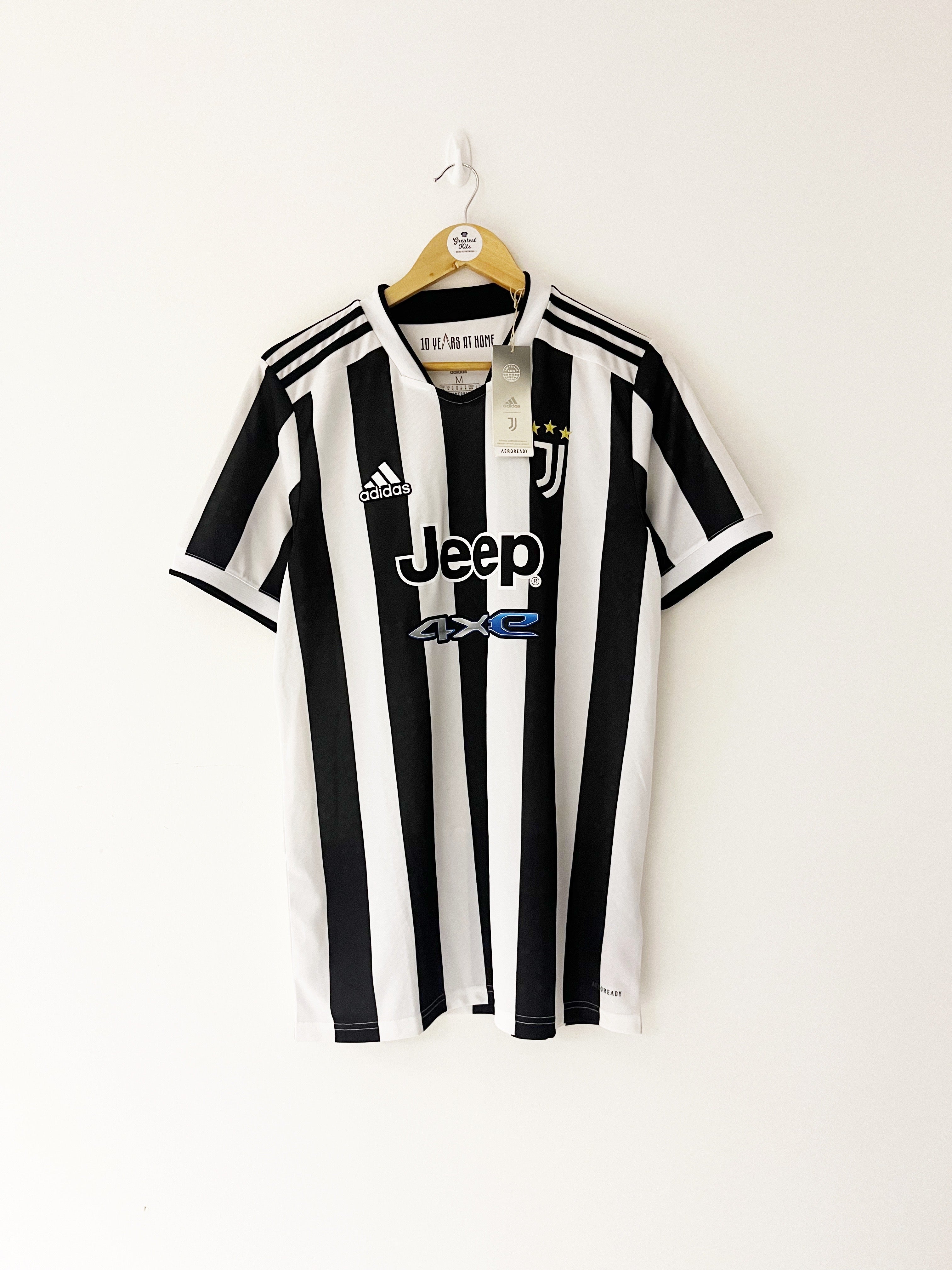 Juventus Adidas 2021 Kits 2021/22 Juventus Home Shirt (M) BNWT