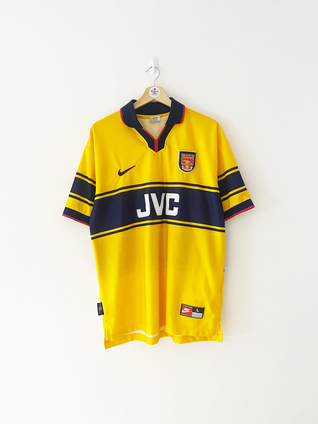 1997/99 Arsenal Away Shirt (L) 7/10