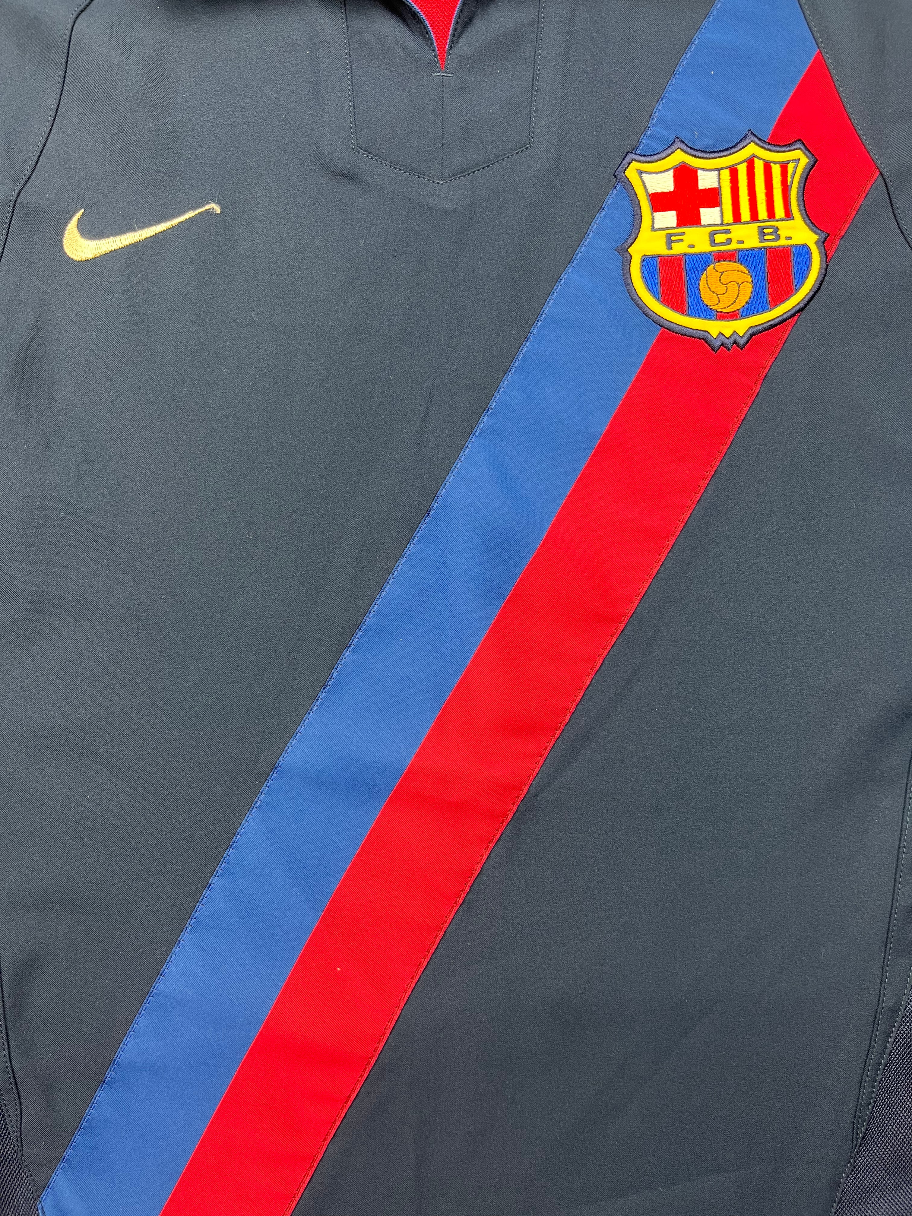 2002/04 Camiseta visitante del Barcelona (M) 9/10