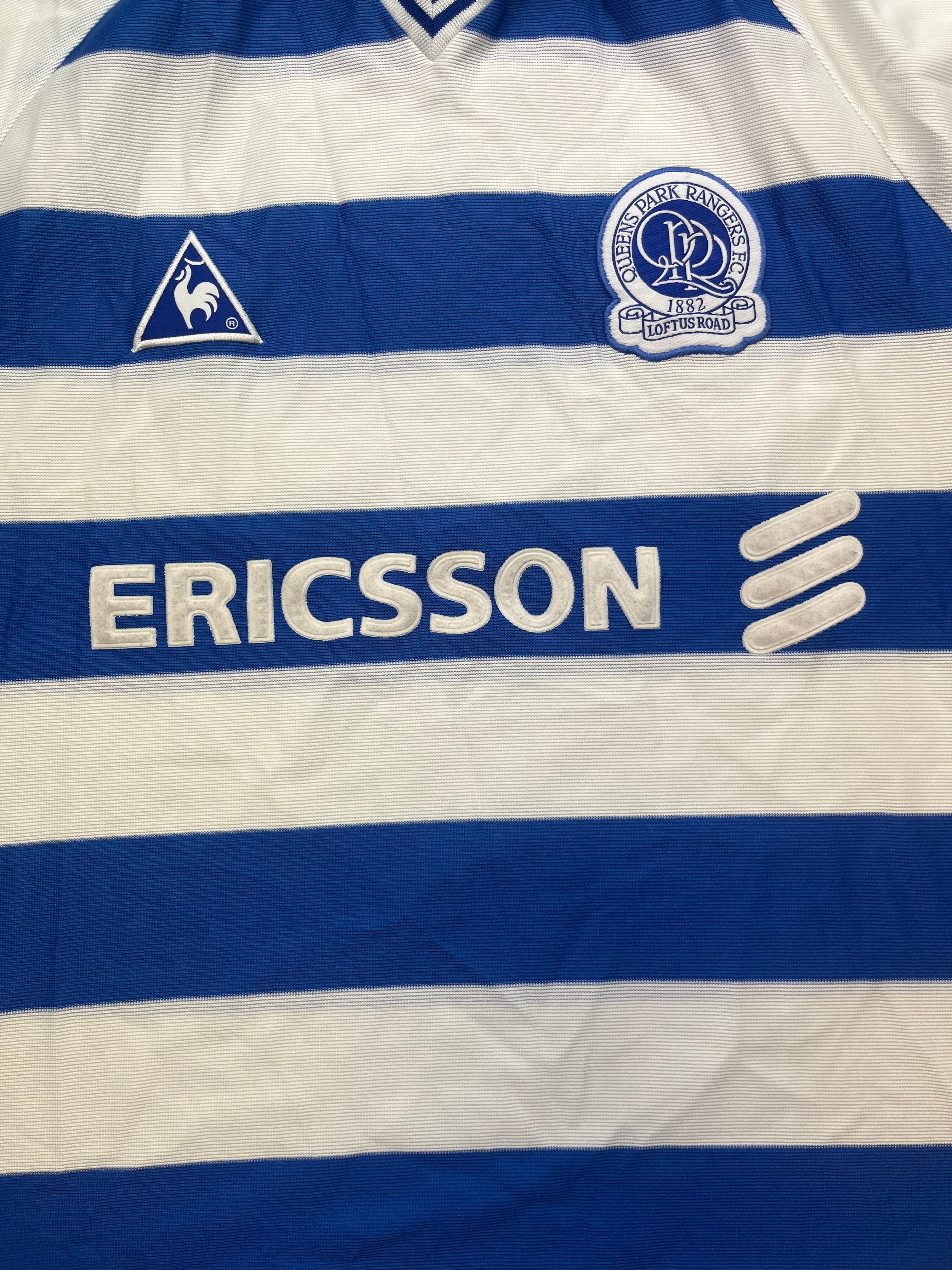 2000/01 QPR Home Shirt (L) 8.5/10