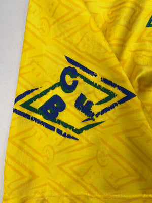 1991/93 Camiseta local de Brasil (L) 7,5/10
