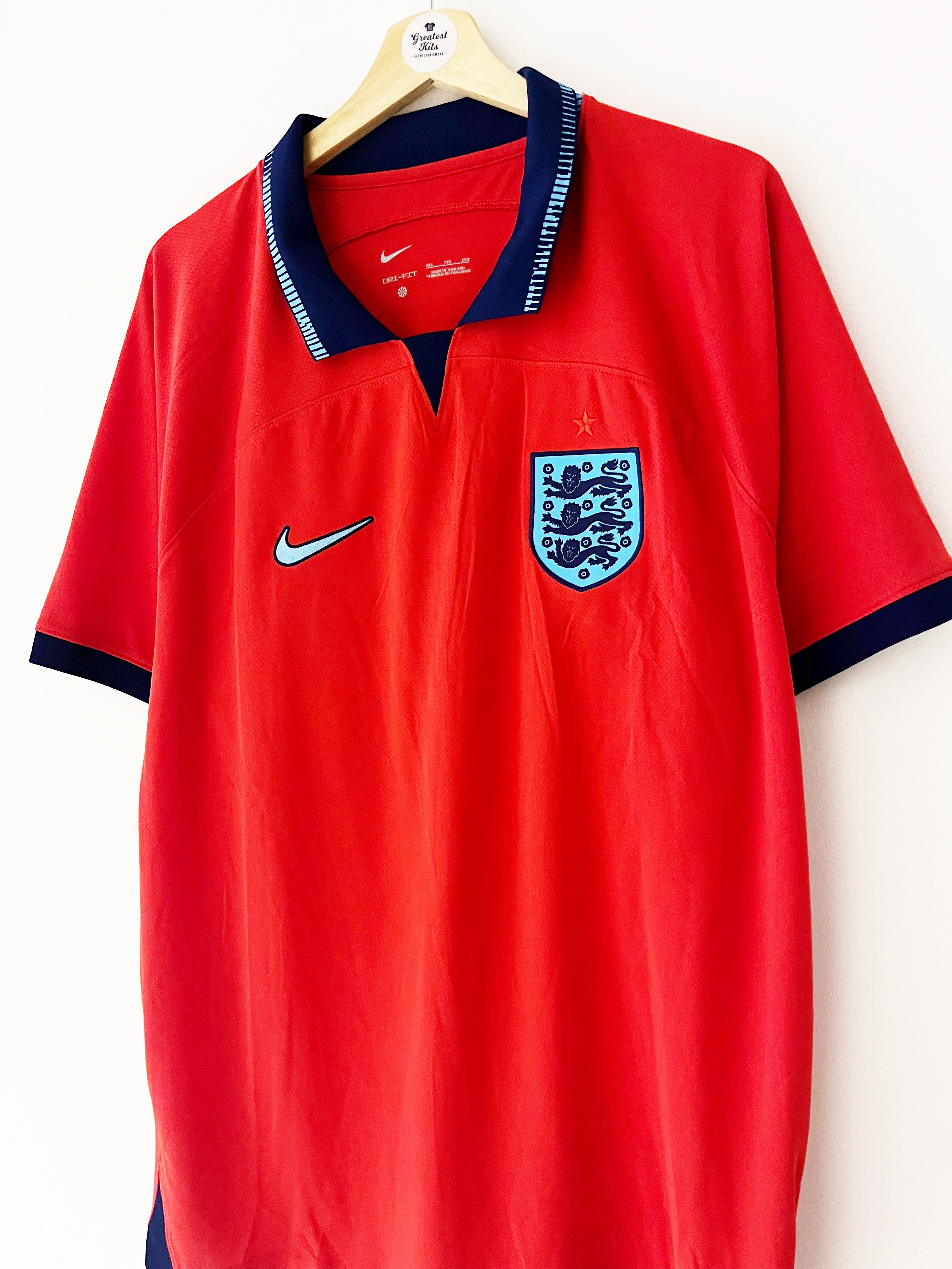 2022/23 England Away Shirt (XXL) 9.5/10