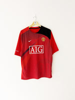 2008/09 Manchester United Training Shirt (L) 9/10