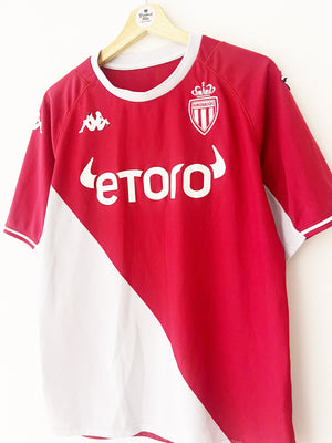 2021/22 Monaco Home Shirt (L) 6.5/10