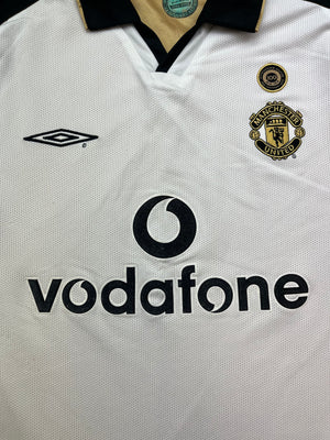 2001/02 Manchester United *Centenary* Away/Third Shirt (M) 8.5/10