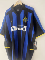 Maillot domicile Inter Milan 2002/03 (XXL) BNWT