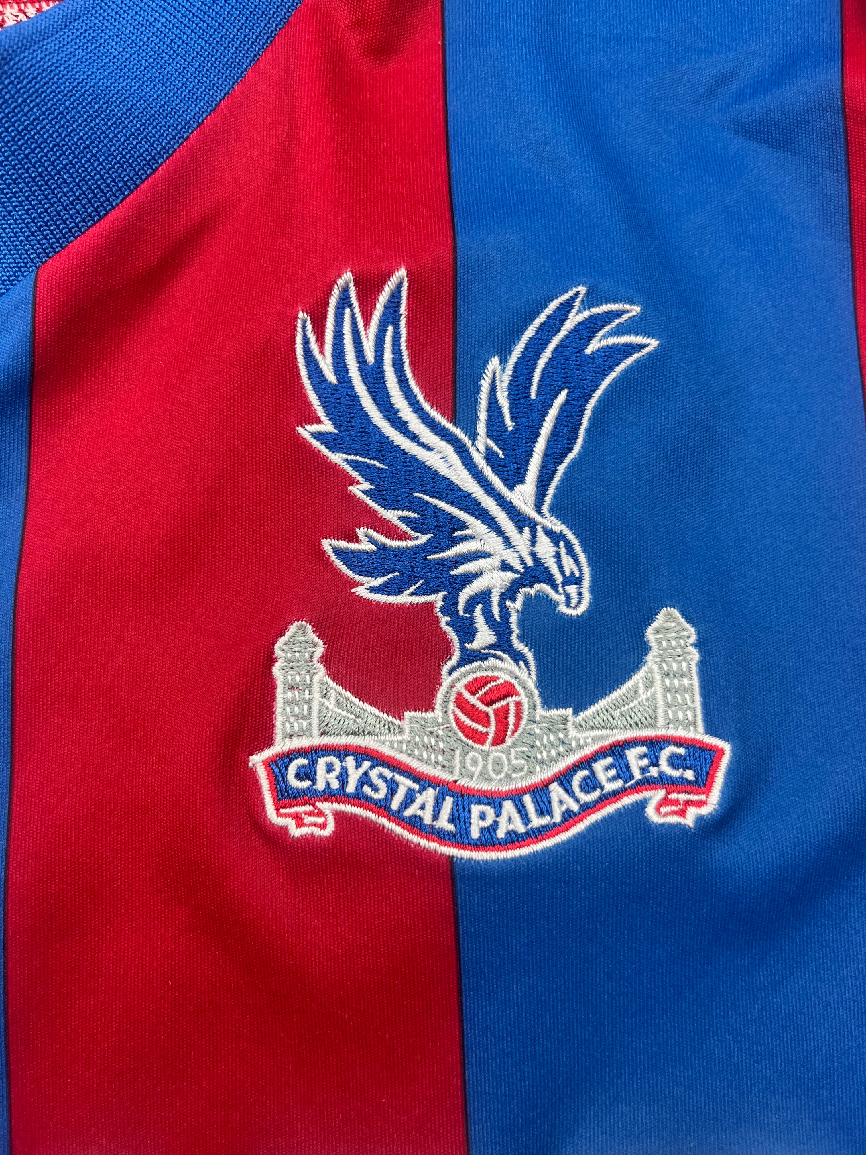 2014/15 Crystal Palace Home L/S Shirt (XL) 6.5/10