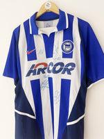 2002/04 Hertha Berlin Home *Signed* Shirt (L) 8.5/10