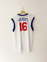2008/12 Philadelphia 76ers Adidas Home Jersey Speights #16 (XL) 9/10