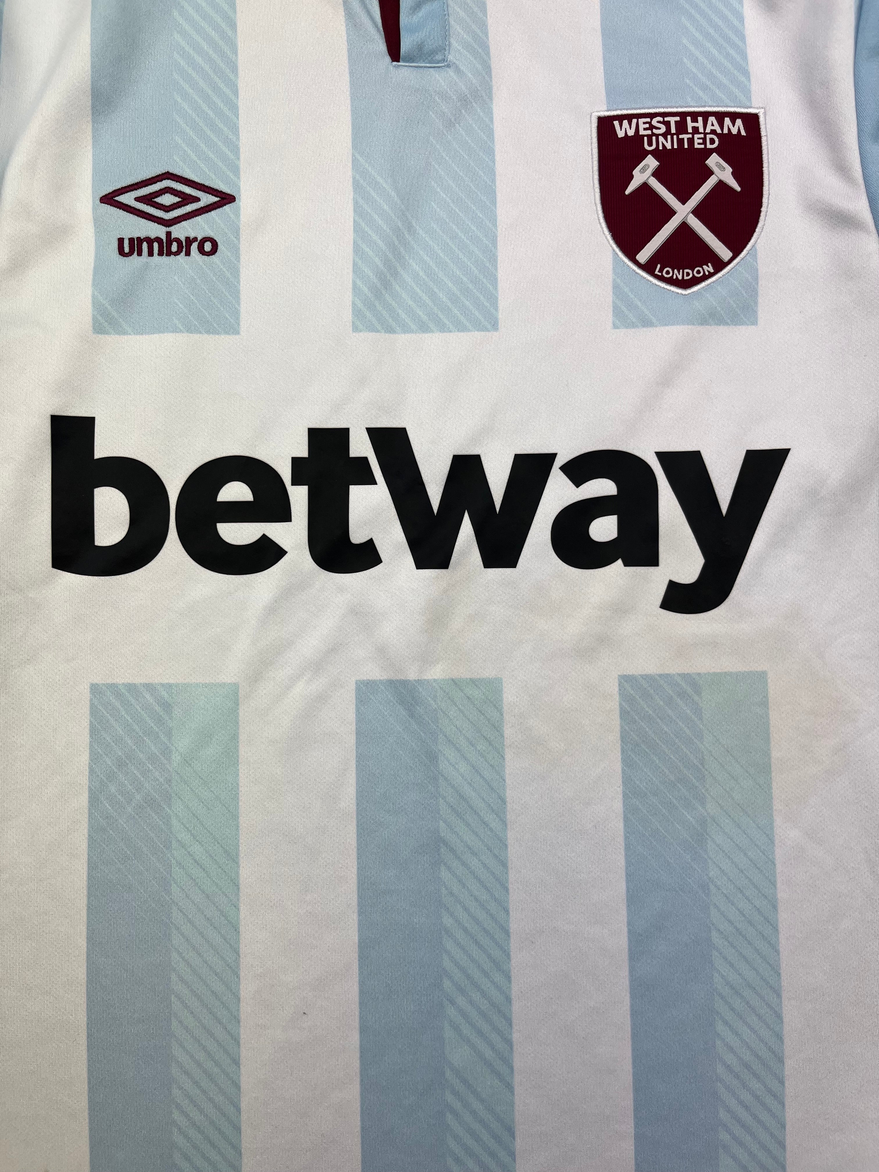 2021/22 West Ham Away Shirt (M) 7/10