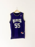 1998-01 Sacramento Kings Nike Alternate Jersey Williams #55 (M) 9/10