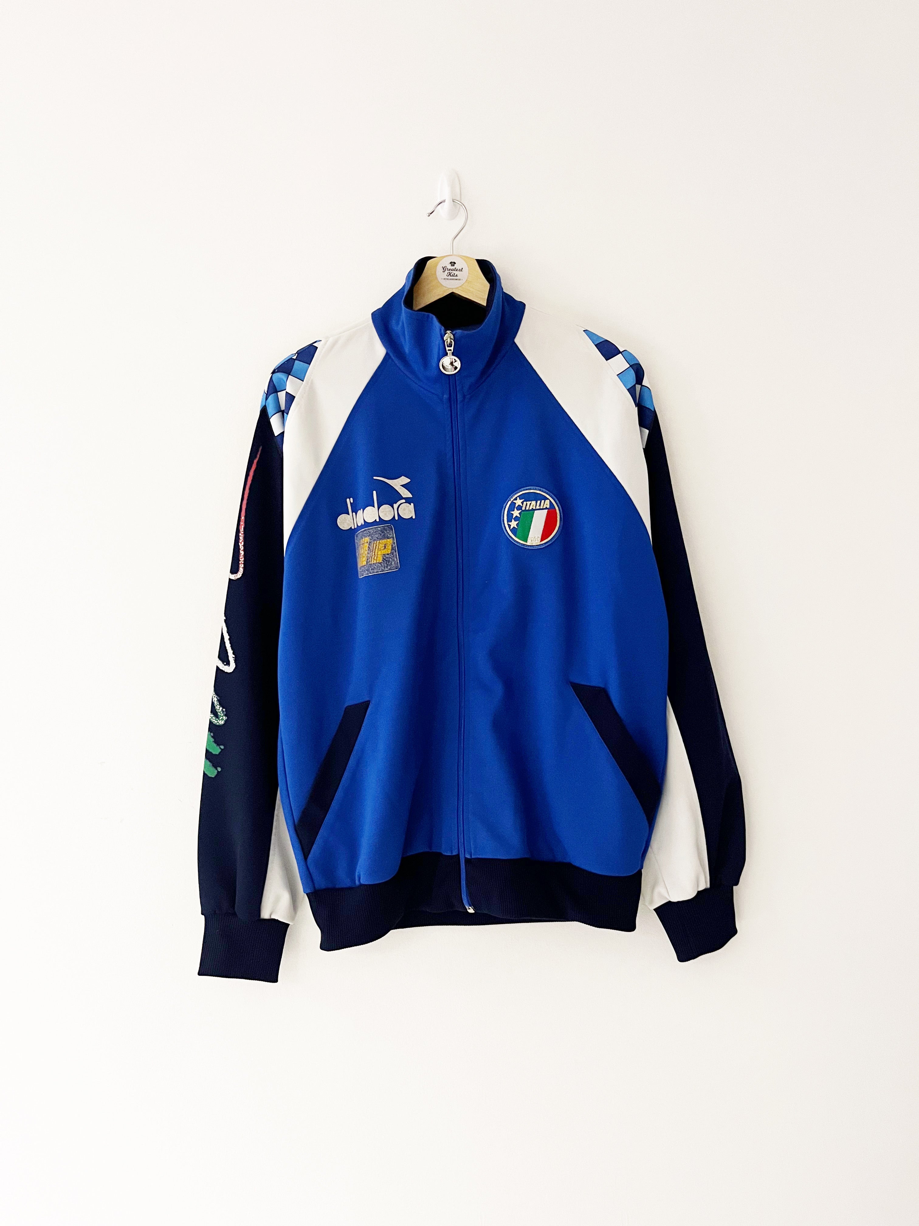 1990/92 Italy *Player Issue* Track Jacket (L) 8/10