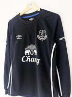 2014/15 Everton Away L/S Shirt (S) 9/10