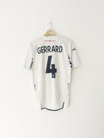 2007/09 England Home Shirt Gerrard #4 (S) 9/10