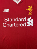 2017/18 Liverpool *125 Year* Home L/S Shirt (M) 9/10