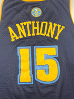 2006/08 Denver Nuggets Adidas Alternate Anthony #15 Jersey (XL) 8/10