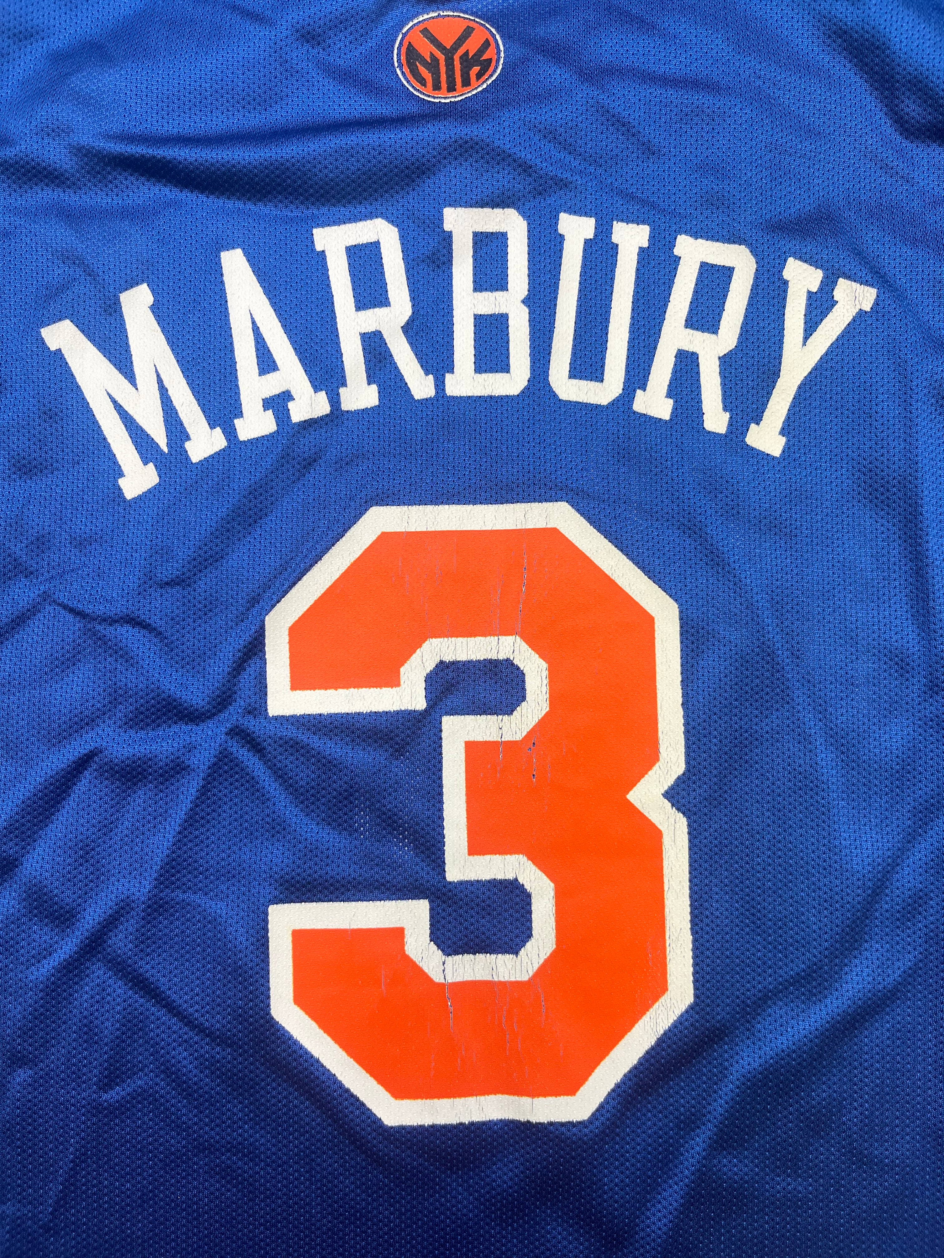 2004/06 New York Knicks Reebok Alternate Jersey Marbury #3 (XL) 7.5/10